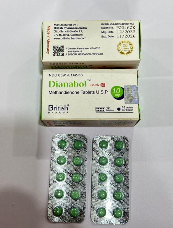 DIANABOL-10 Tablets (British)
