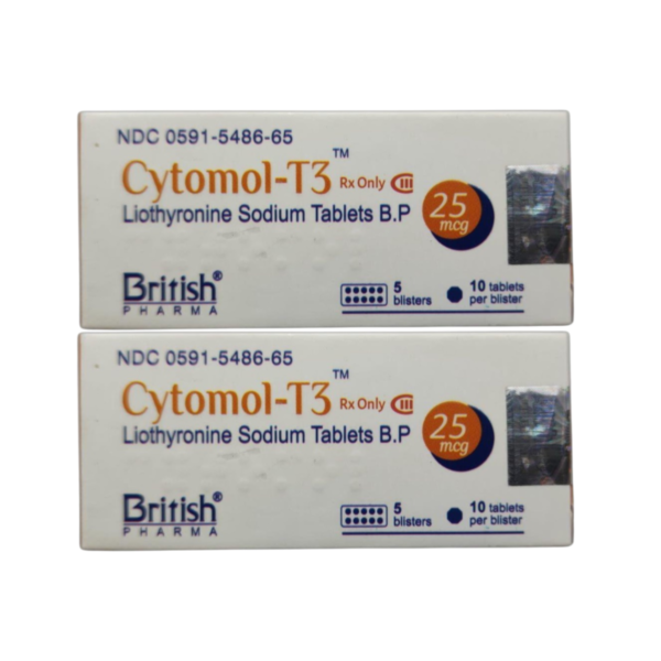 CYTOMOL T3-25 Tablets (British)